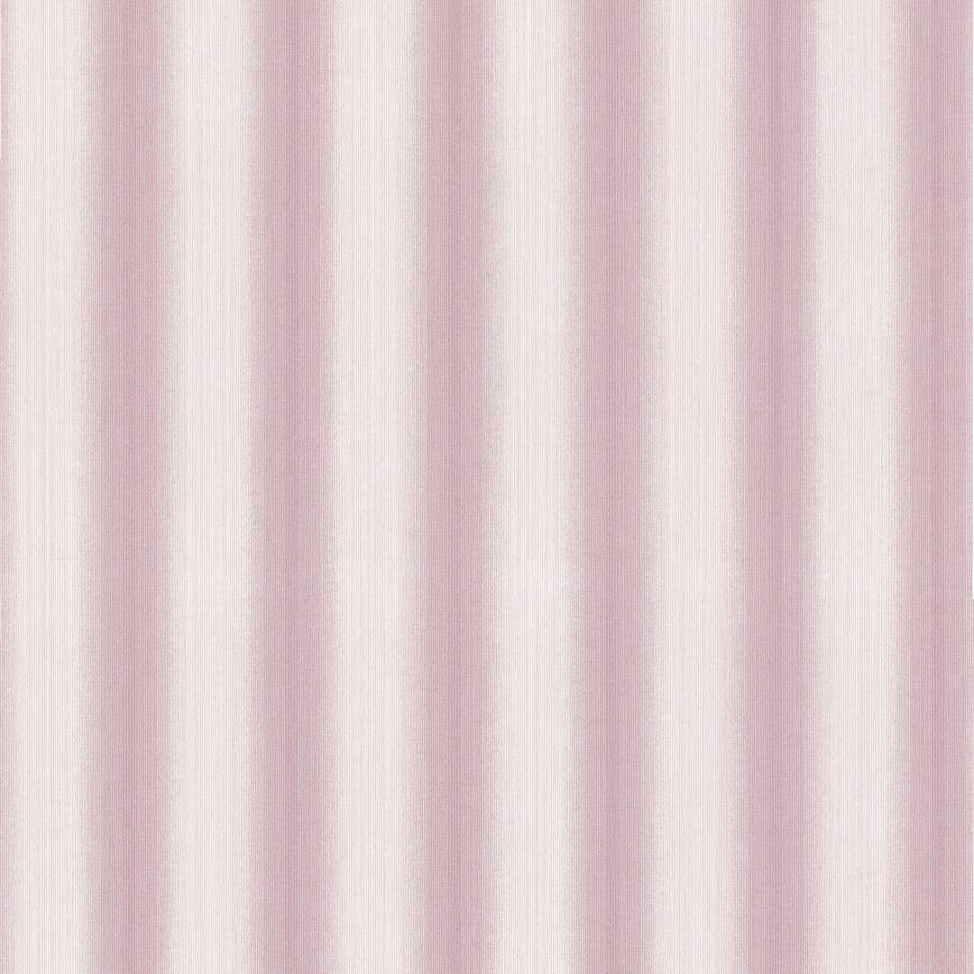 Mẫu giấy dán tường 3D kẻ sọc trắng hồng của Hàn Quốc mã 83049-4