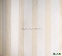 Giấy dán tường kẻ sọc vàng trắng Ý mã R7128